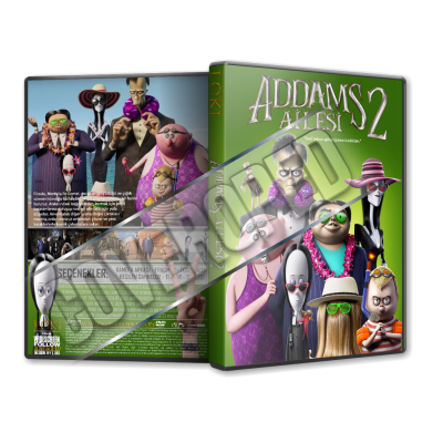 Addams Ailesi 2 - The Addams Family 2 - 2021 Türkçe Dvd Cover Tasarımı
